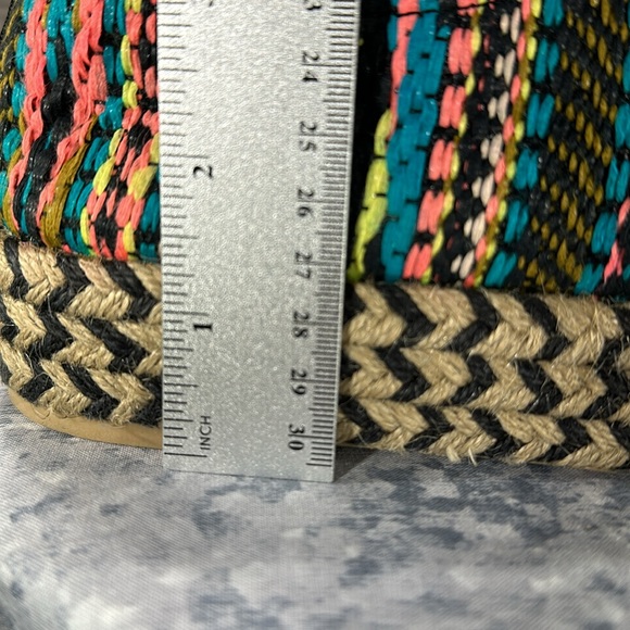 Circus by Sam Edelman Brandon Platform Woven Espadrille Sneakers Women’s 9M✨EUC✨ - Picture 9 of 10